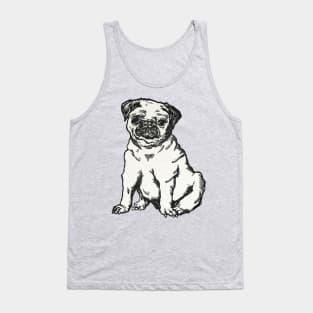 The dog the best friend Tank Top